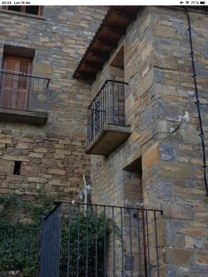 Vistas A La Montana En Un Pueblo Con Encanto. El Pueyo de Araguás Eksteriør bilde