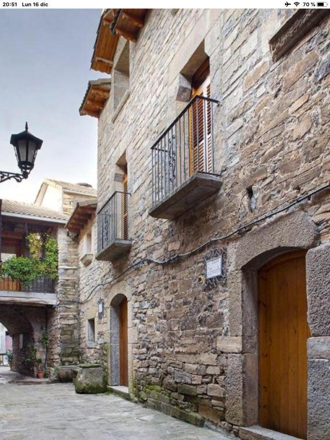 Vistas A La Montana En Un Pueblo Con Encanto. El Pueyo de Araguás Eksteriør bilde