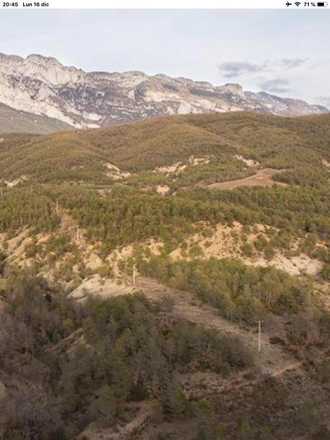 Vistas A La Montana En Un Pueblo Con Encanto. El Pueyo de Araguás Eksteriør bilde