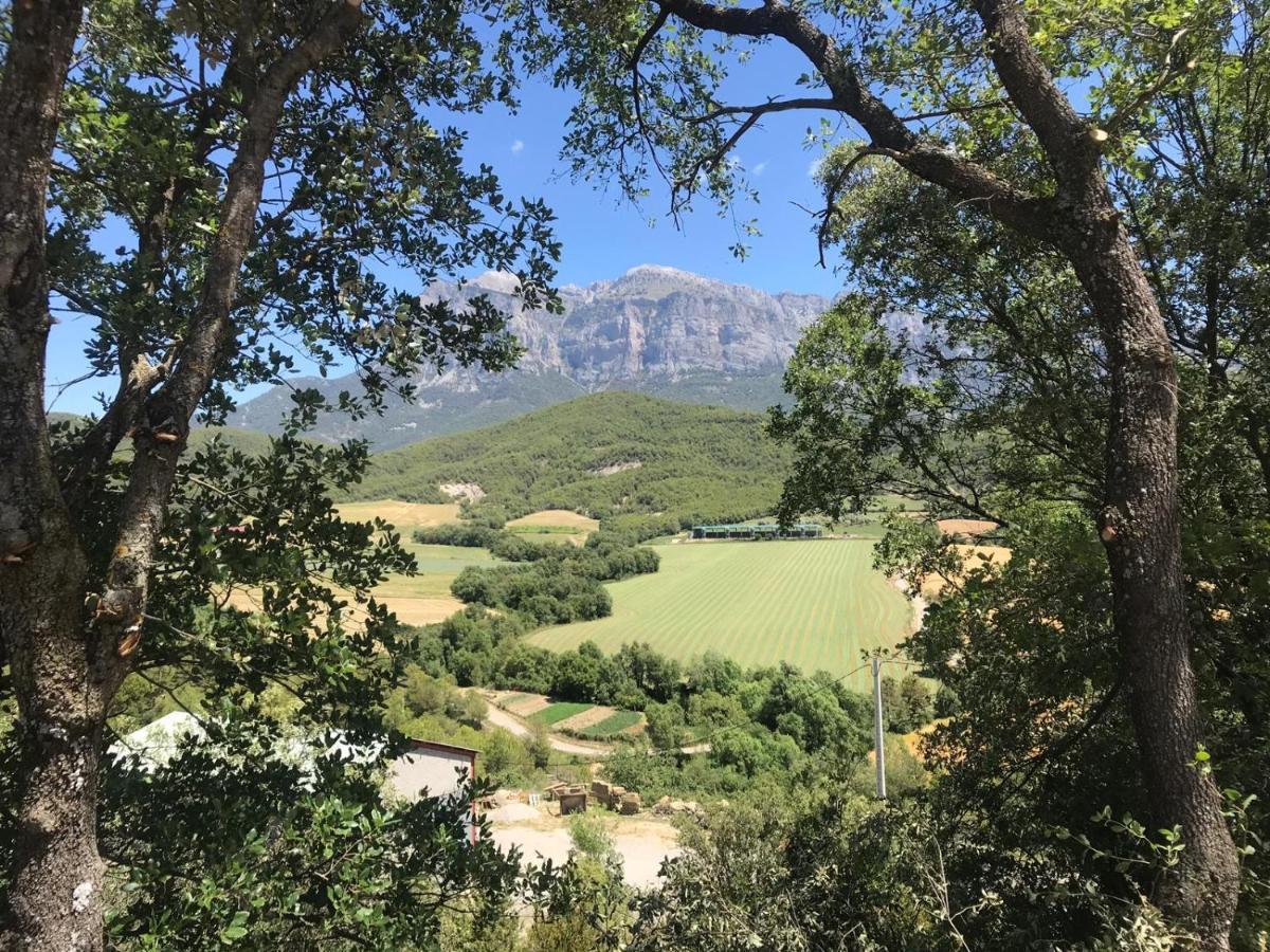 Vistas A La Montana En Un Pueblo Con Encanto. El Pueyo de Araguás Eksteriør bilde