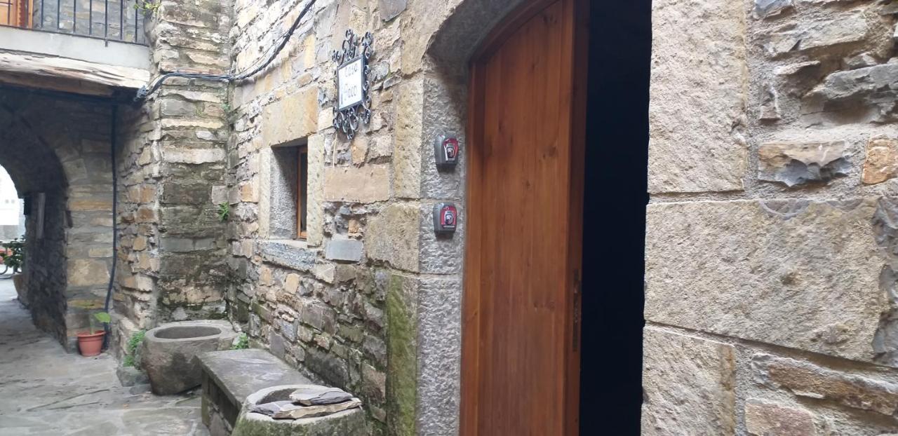 Vistas A La Montana En Un Pueblo Con Encanto. El Pueyo de Araguás Eksteriør bilde