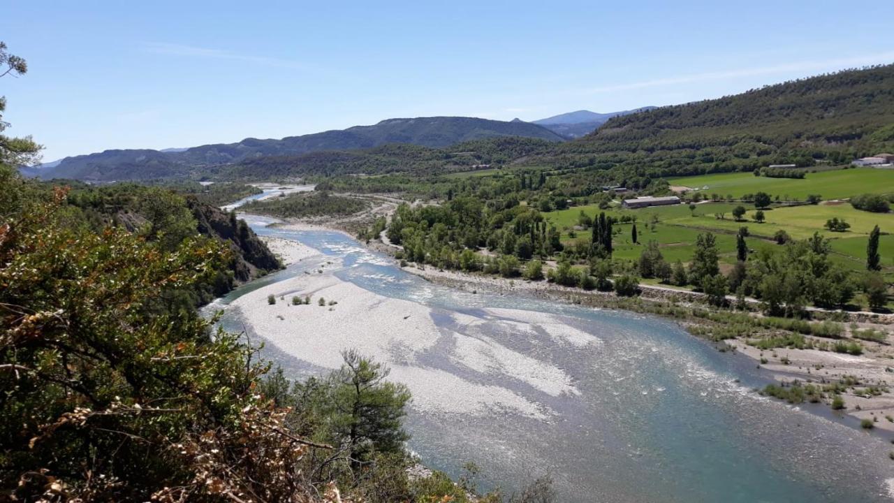 Vistas A La Montana En Un Pueblo Con Encanto. El Pueyo de Araguás Eksteriør bilde